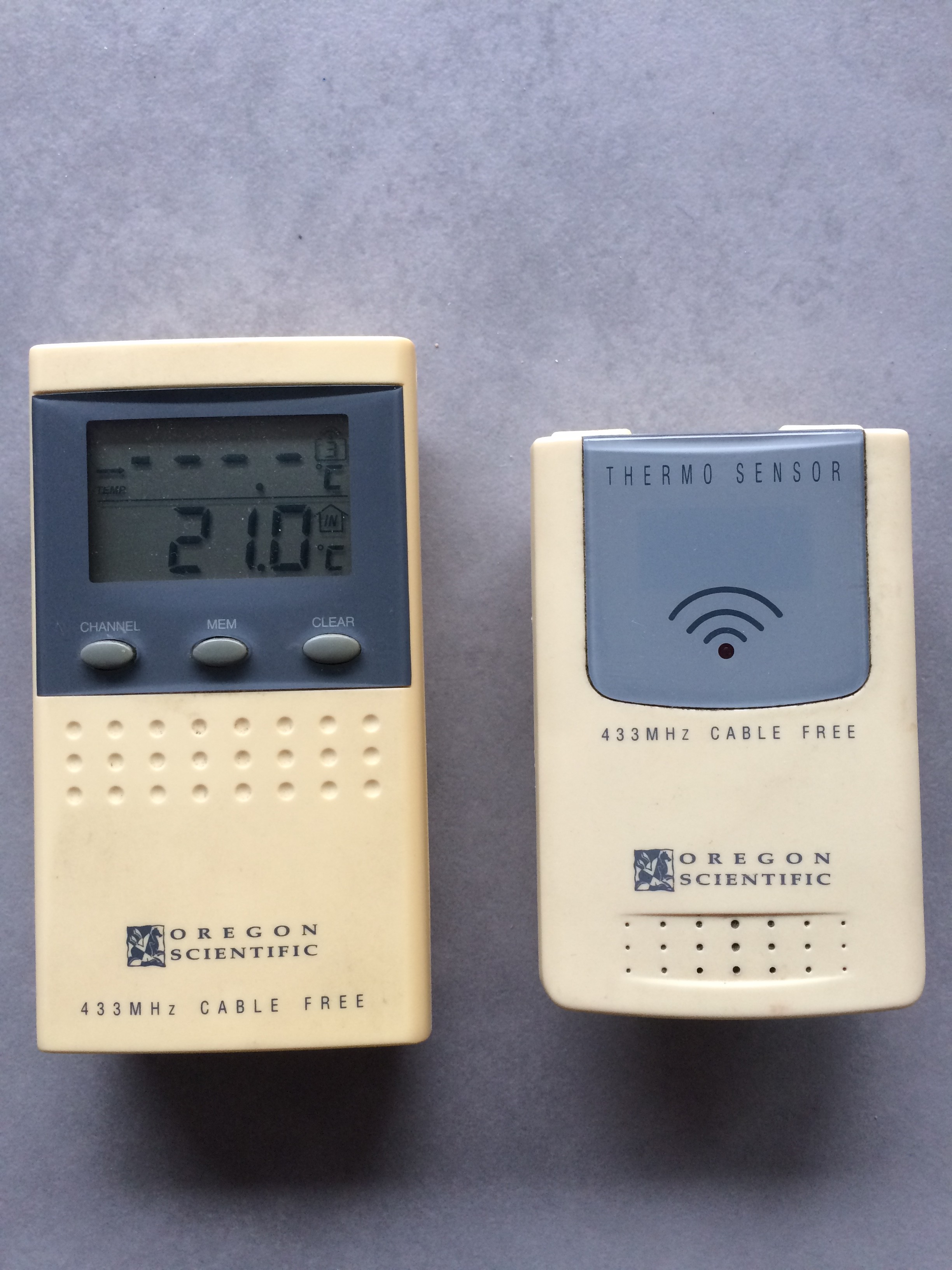 Thermomètre intérieur/extérieur sans fil - Instrumentation - Les