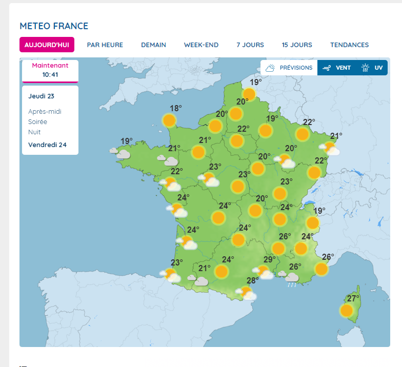 Nouveau Site Meteo France Sites Web Les Forums D Infoclimat