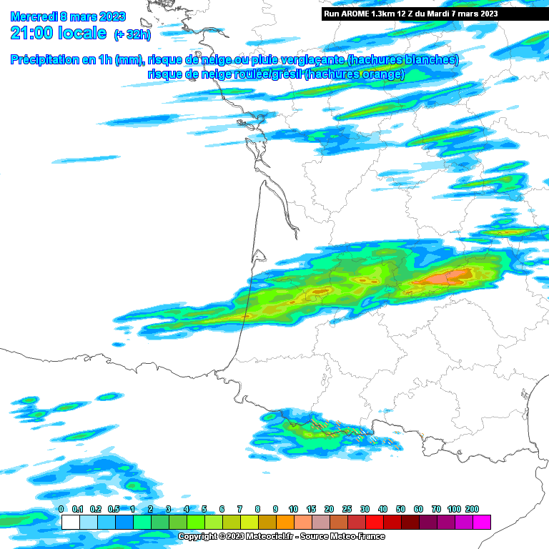 Actualités météo: Risque de tempête et de neige sur la moitié nord pour la  fin de semaine 08/03/2023